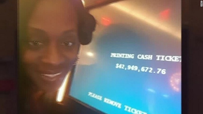 Woman denied $43 million jackpot, offered steak dinner instead
